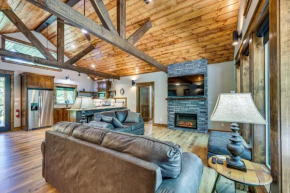 Big Cedar Vacation Rental with Deck and Hot Tub!